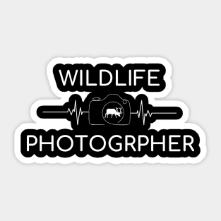 Wildlife photos ale my life Sticker